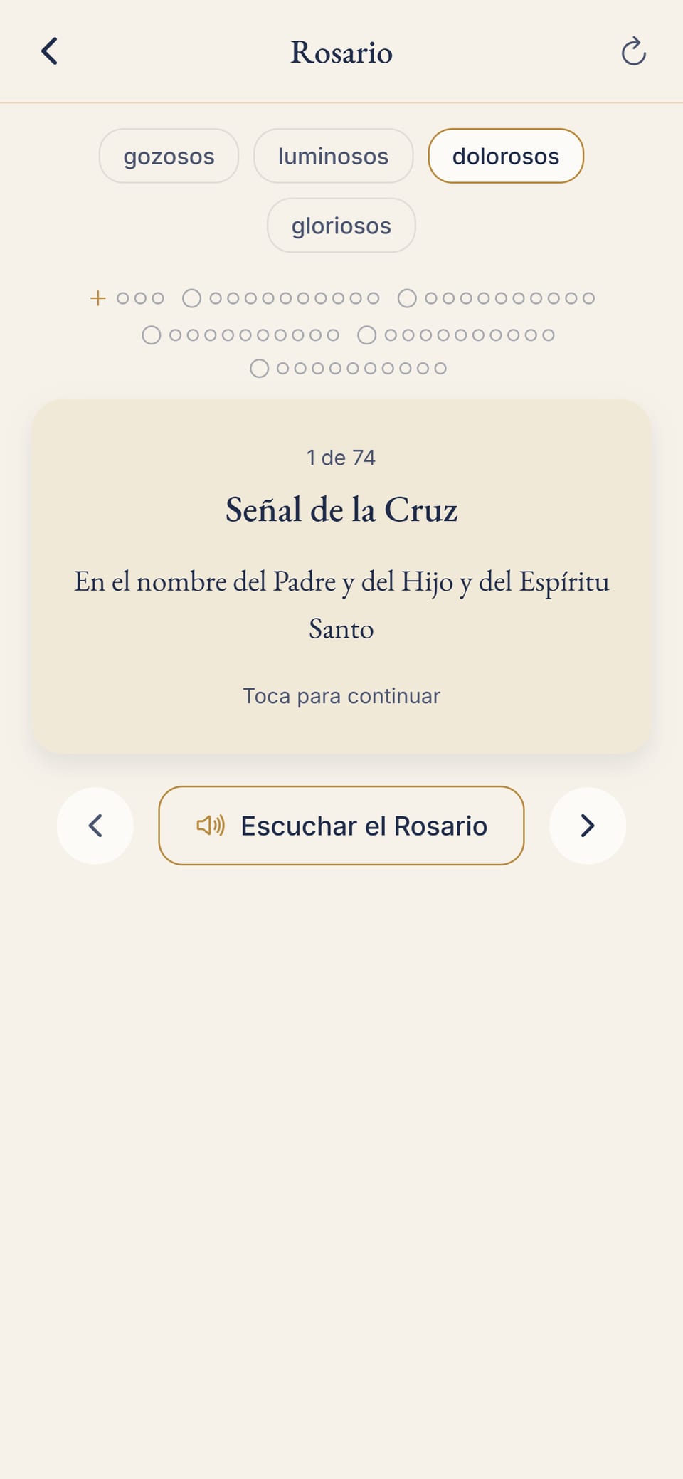 El Rosario guiado, misterio a misterio