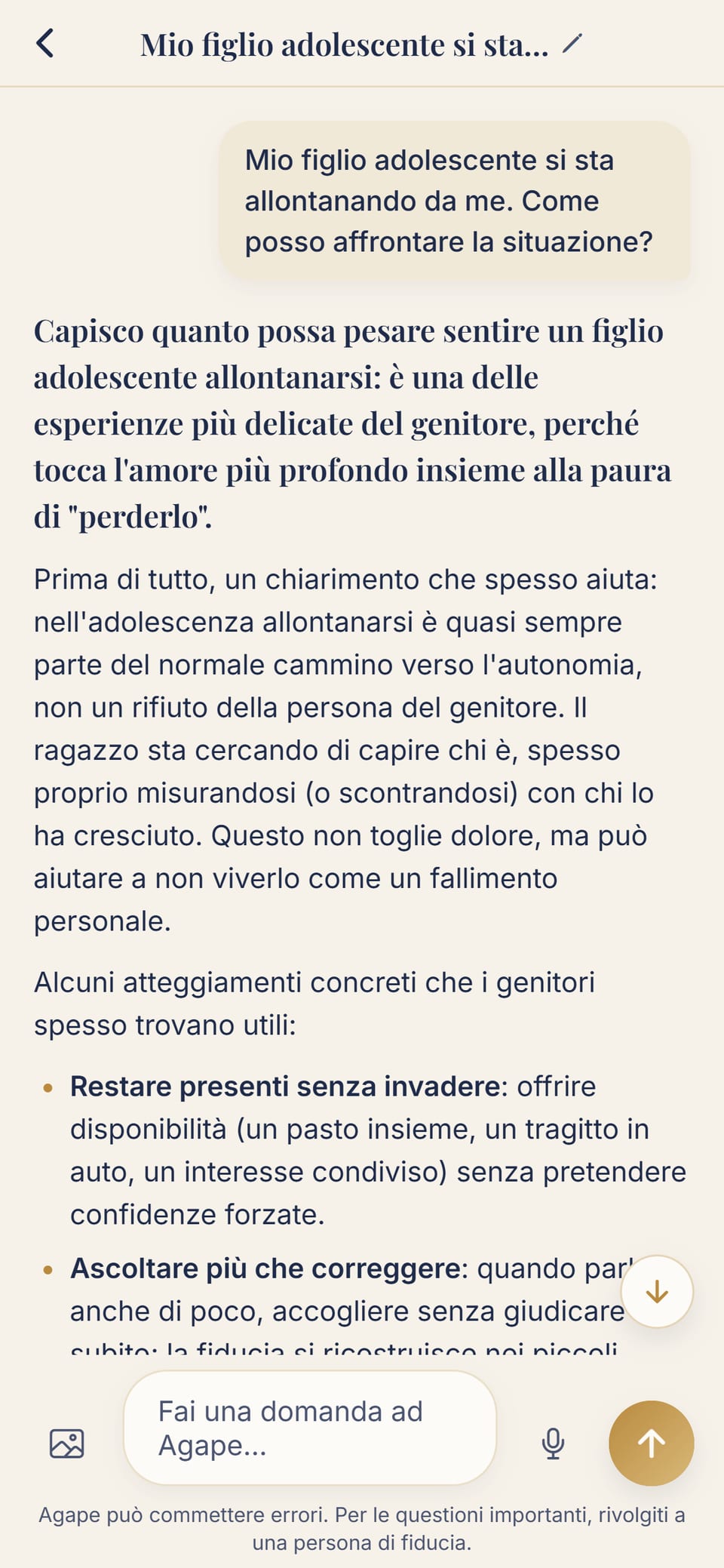 Una conversazione reale: come restare vicino a un figlio adolescente che si allontana
