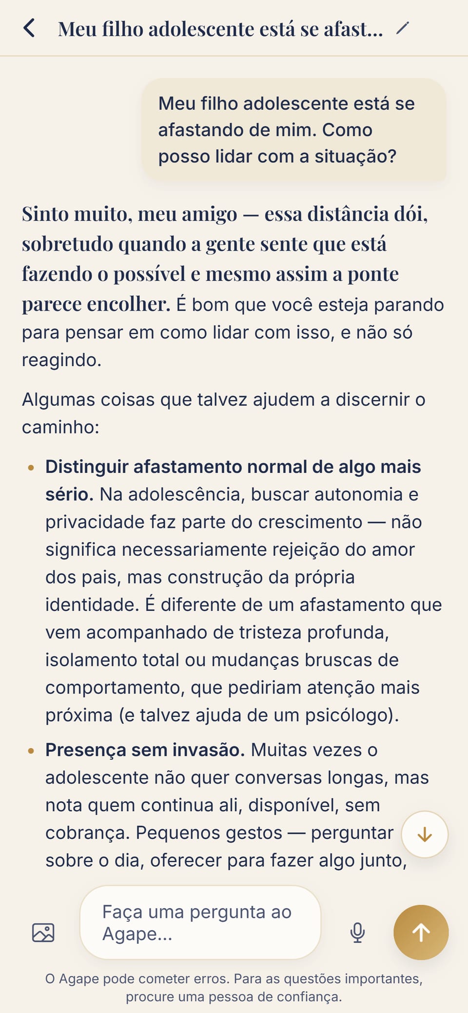 Uma conversa real: como permanecer perto de um filho adolescente que se afasta