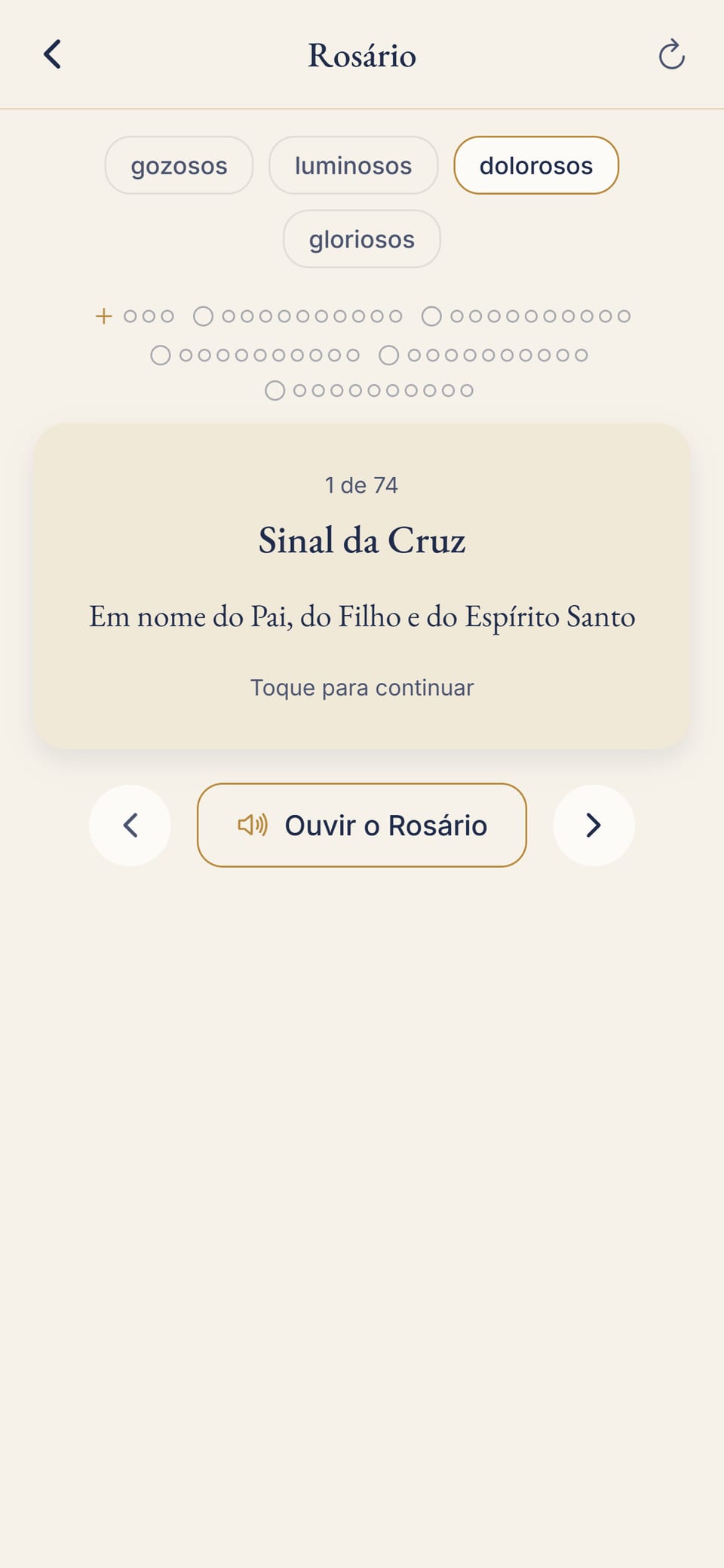 O Rosário guiado, mistério por mistério