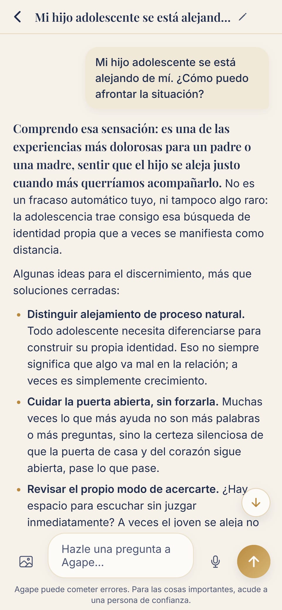 Una conversación real: cómo permanecer cerca de un hijo adolescente que se aleja